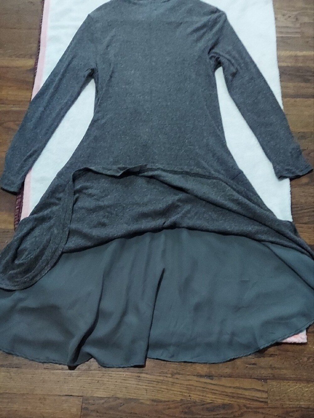 5 for $10 M&M Reborn Dark Gray Knit Open Cardigan - Picture 9 of 9